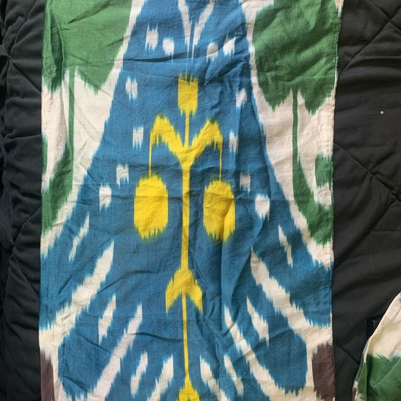 Pottery Barn Aria Ikat Silk Pillow Covers Set - Picture 4 of 4